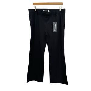 Betabrand Black Wide Leg Women's Pants